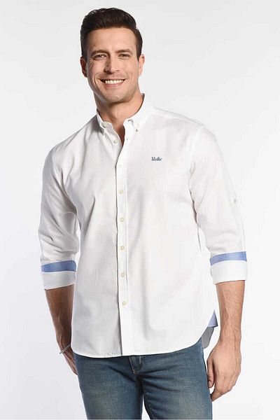 UCLA Jackson White Oxford Men's Shirt