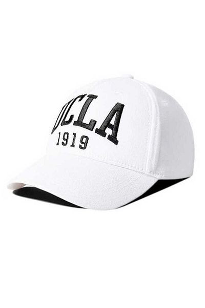 UCLA Ballard White Baseball Cap Embroidered - Unisex Hat