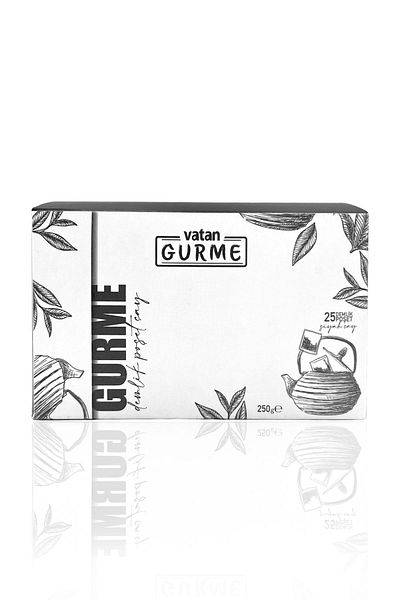 Vatan çay Gourmet Teapot Bag Black Tea 25X10Grteapot 250 Gr