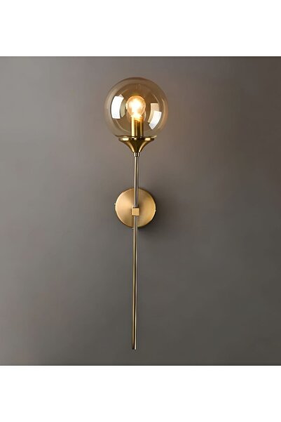 RONİSU AYDINLATMA Modern Tasarım Opal Camlı Duvar Aplik