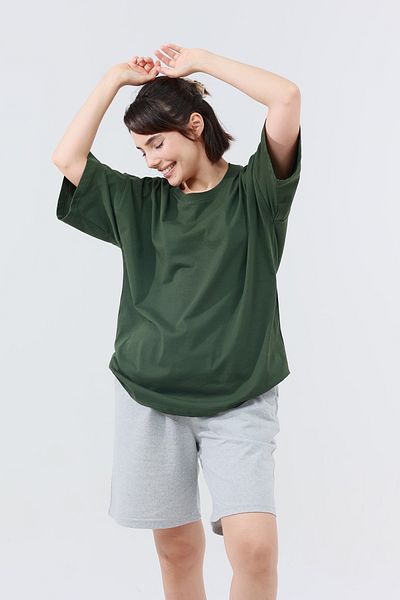 TKT Tricou casual oversize pentru femei