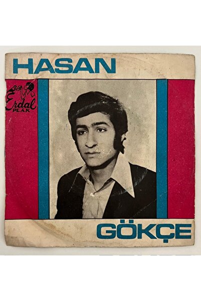 Plakevi İzmir Hasan Gökçe Gariban - Sevenler Ah Çeker 45 lik Plak (Orjnal Dön...