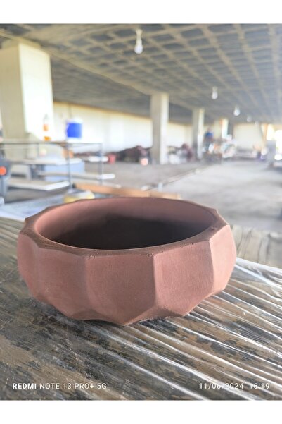 Genel Markalar Kare Desen Beton Aranjman, Orkide ve Bonsai Saksısı 08