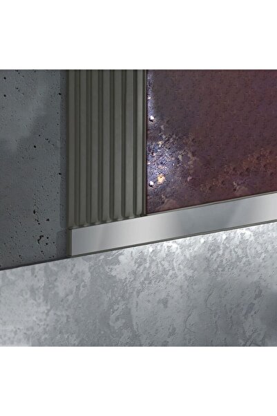 Noname Fayans Arası Bordür Çıta Inox Parlak Krom 2 Cm 1 Boy
