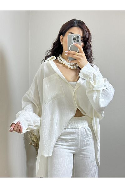 HG Oversize Linen Buckle - Jacquard Bottom-Top Set