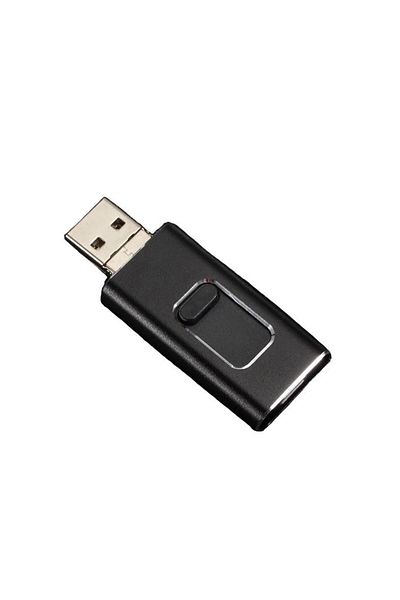 Schulzz محرك ذاكرة فلاش لجهاز iPhone Ios Otg بسعة 64 جيجابايت - Micro USB Android