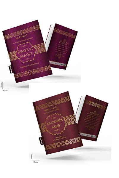 Merve Yayınları kalplerin keşfi  - kimyayı saadet 2kitap