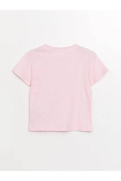 LC Waikiki Crew Neck Baby Girl Basic T-Shirt - Κοντό μανίκι