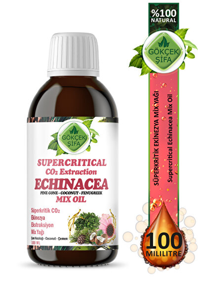 Gökçek Şifa Ekinezya Süperkritik Mix Yağı 100 ml (ECHİNACEA SUPERCRİTİCAL MİX OİL)