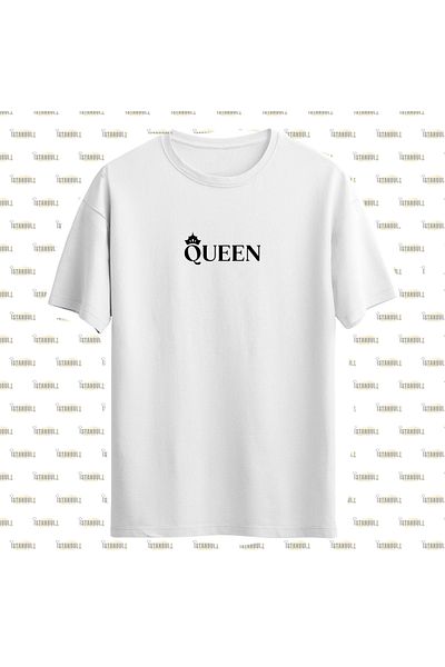 LUNAVISTA Quen Printed Oversize T-Shirt