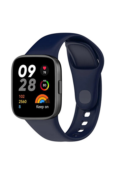 mimtec 3 Pack Xiaomi Redmi Watch 3 Active Compatible Band Smart Watch Bracelet Band Soft Silicone Strap