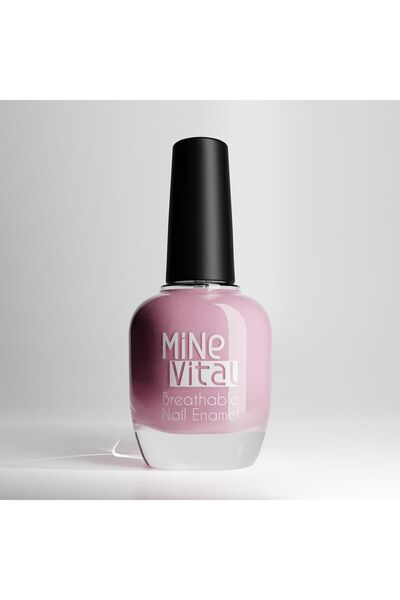 Minevital Babypink - Nefes Alan Oje, Breathable, Water Permeable (F6345, O2 MATRİX)nude Toz Pembe