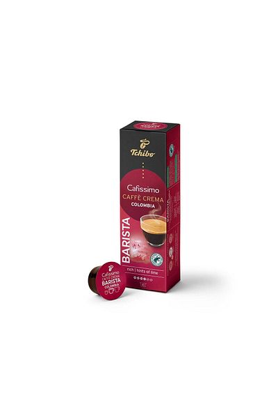 Tchibo Cafissimo Colombia Capsule Coffee - Caffe Crema, 4 Pieces