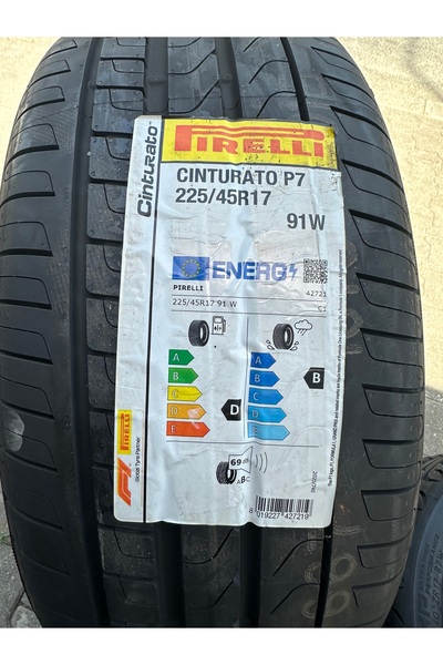 Pirelli 225/45R17 91W CİNTURATO P7 PİRELLİ DOT 40/22
