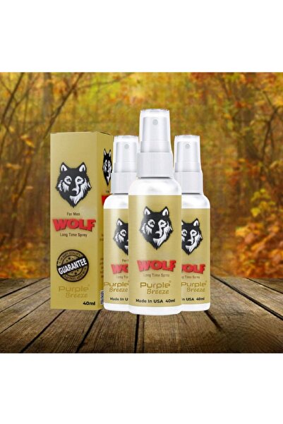 Geciktrici Sprey - 3lü Set - Wolf