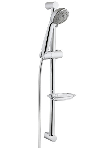 VitrA Compact A45695 ekm 3f Sürgülü El Duş Takımı, Krom