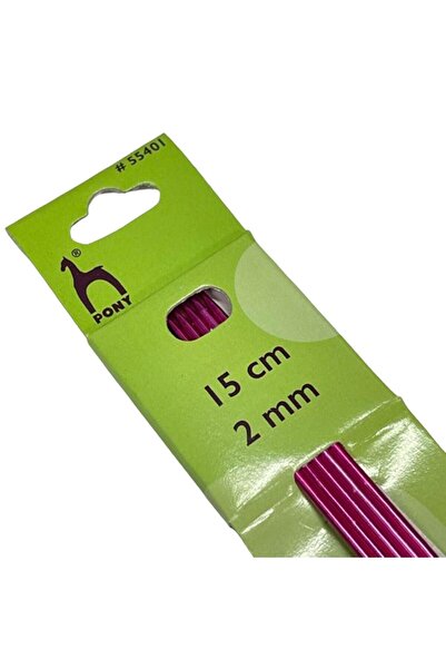 Pony Colour Beş Şiş 15cm Renkli Çorap Şişi