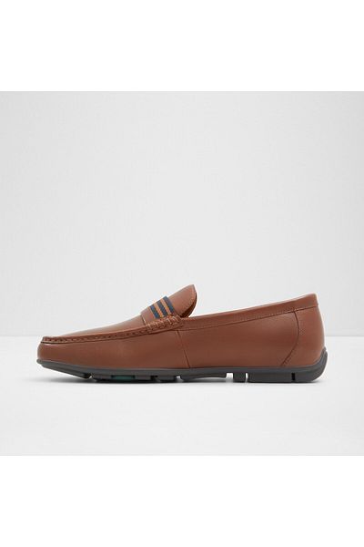 Aldo Borealiss Brown Loafers For Men
