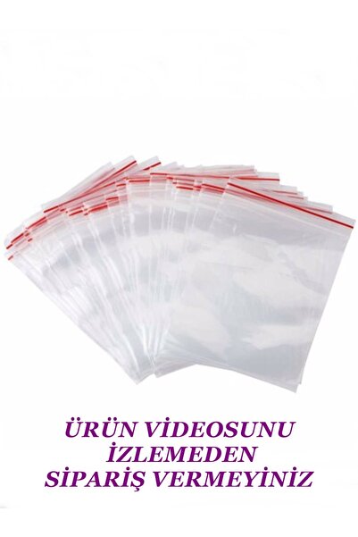 LilaHediyelikEşya 5x5 Kilitli Poşet / 1 Kutu (2000 Adet) Şeffaf Mini Kilitli Poşet / Kilitli Torba / En 5cm Boy 5cm /