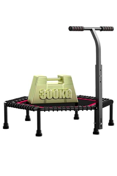 XTR Fitness Tutunmalı Trambolin Kırmızı 106 Cm