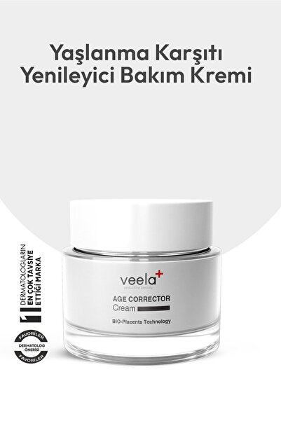 VEELA Yaşlanma Belirtilerine Karşı Bakım Kremi Age Corrector Cream