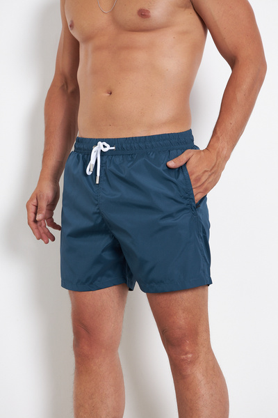 Marco Ferry Ανδρικό μπλουζάκι μπλε μπλε με τσέπες, μοντέλο 6119