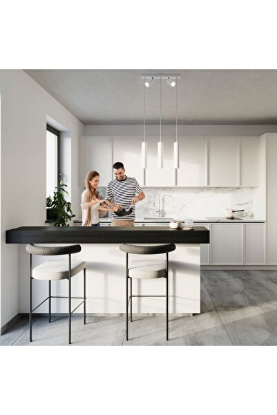 Rsylight Masa Üstü Led Avize Beyaz Led Spot Bar Ve Tezgah Üstü Led Avize Panasonıc Beyaz Ampullü