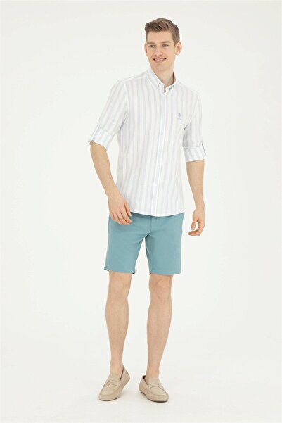 U.S. Polo Assn. BAZA. Polo Assn. Cămașă cu mânecă lungă pentru bărbați