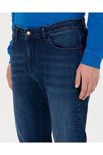 Pierre Cardin Erkek Lacıvert Denım Pantolon