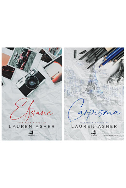 Olimpos Yayınları Efsane - Çarpışma - Yıldızlar Yarışı Serisi 2 Kitap (Lauren...