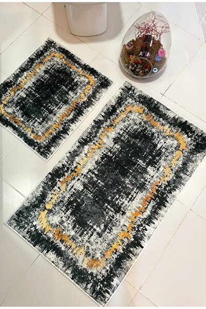 Zeria Home Protivklizni đon Perivo 2 komada 60x100 - 50x60 Kupatilo Tepih u K...