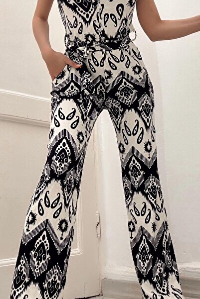 Ded COLLECTION Ολόσωμη φόρμα με τυλιγμένο ύφασμα για γυναίκες - γιακάς πουκάμ...