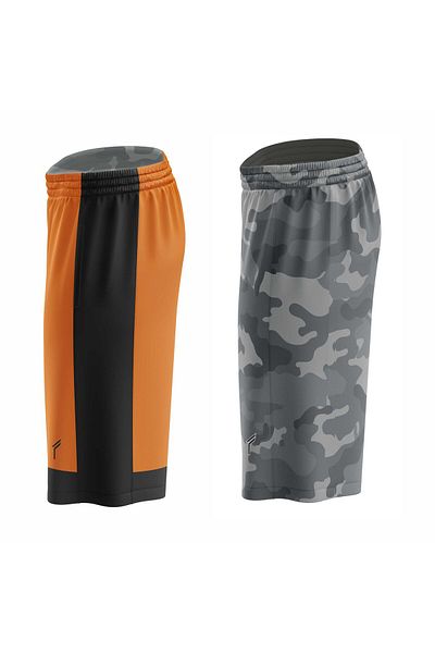 Freysport Pantaloni scurți de baschet cu două fețe - Potrivire relaxată