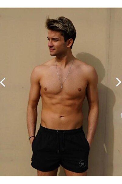 RAPAPA Majami muške crne Jednobojno dvostrane Sa džepovima mini kupaće gaće z...