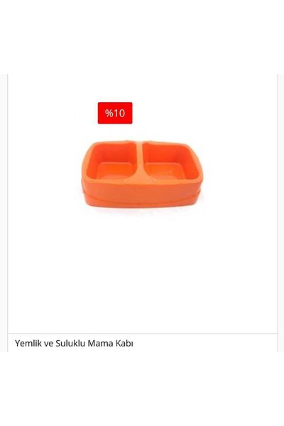 ENES Cat Food Water Bowl