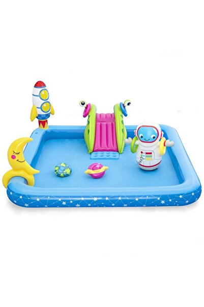 BESTWAY Astronot Temalı Şişme Oyun Parkı 53126