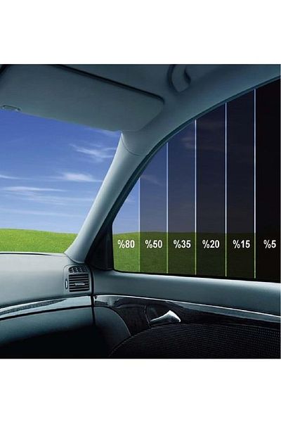ELİFE TİCARET Glass Film Black American Anti-Scratch Medium Tone 100 Cm X 7 Meters