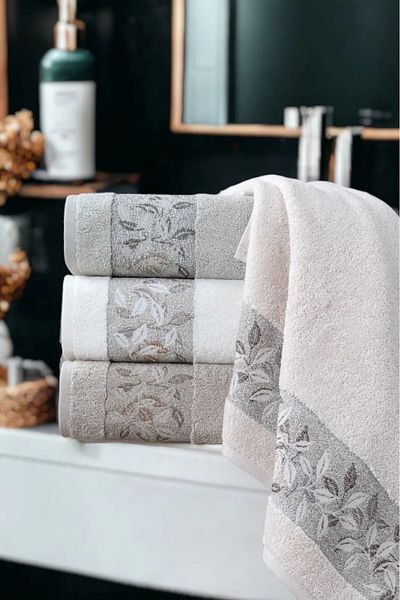 Pupilla Eylül 4-Piece Hand-Face Towel 50x90 cm