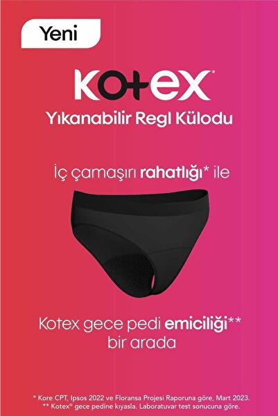 Kotex Yıkanabilir Regl Külodu L Beden