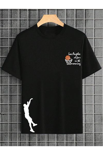 LUNAVISTA BASKETBALLER Patterned Oversize T-Shirt