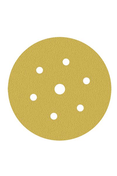BRIO Sandpaper 6 Holes Velcro P320 10 Pieces