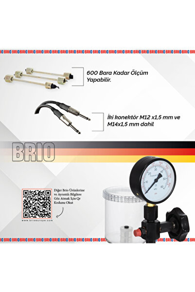 BRIO Dizel Enjektör Meme Test Cihazı