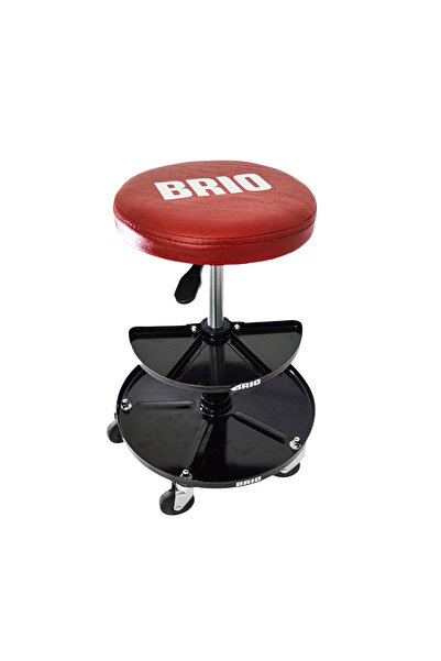 BRIO Tamirci Çalışma Sandalyesi Tamirci Taburesi 5 Tekerlekli