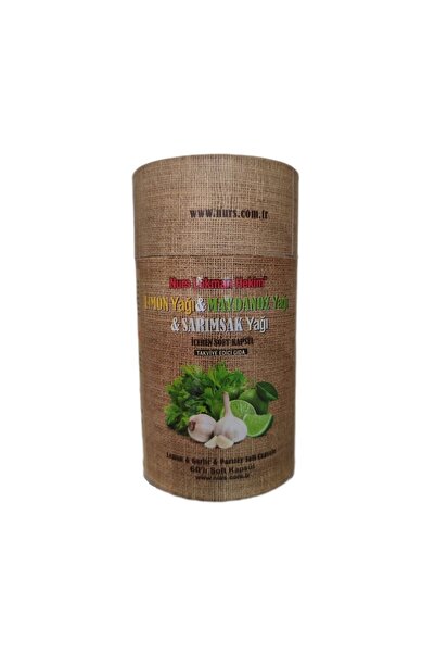 Nurs Limon Maydanoz Sarımsak Kürü 60 Kapsül