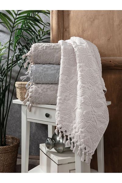 Pupilla Layd 4-Piece Hand-Face Towel 50x90 cm
