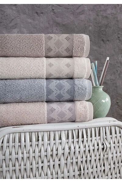 Pupilla Urla 4-Piece Hand-Face Towel 50x90 cm