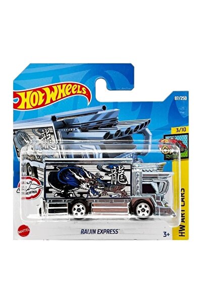 mattel Hot Wheels 1:64 Art Cars Raijin Express Rkt-hct53