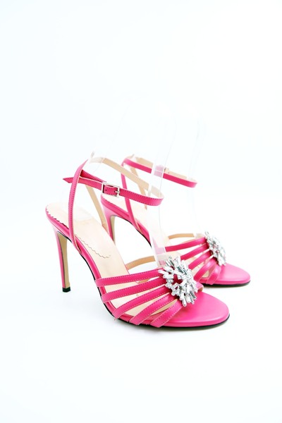 Tenau أحذية سهرة نسائية من الجلد الطبيعي