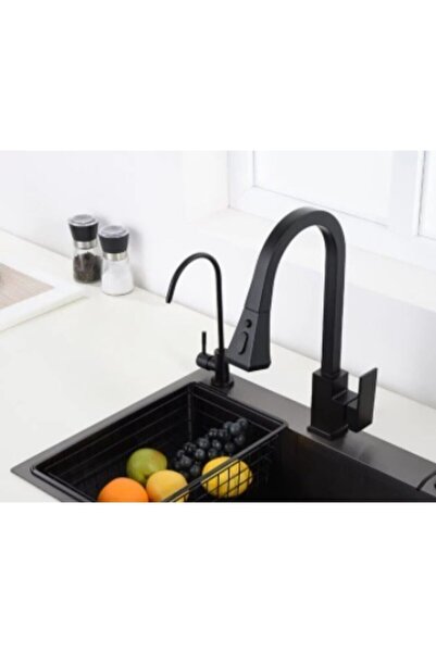 OEM Mutfak Evye Bataryası Fiskiyeli+su Arıtma Bataryası Siyah 2'li Set 5 Yıl ...