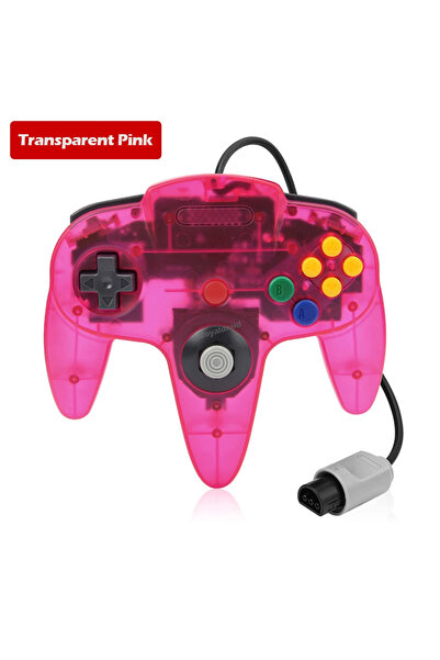 Choice N64 Controller 8-Color Classic Aluminum Remot Control Gaming Joystick Retro Video Game Joystick